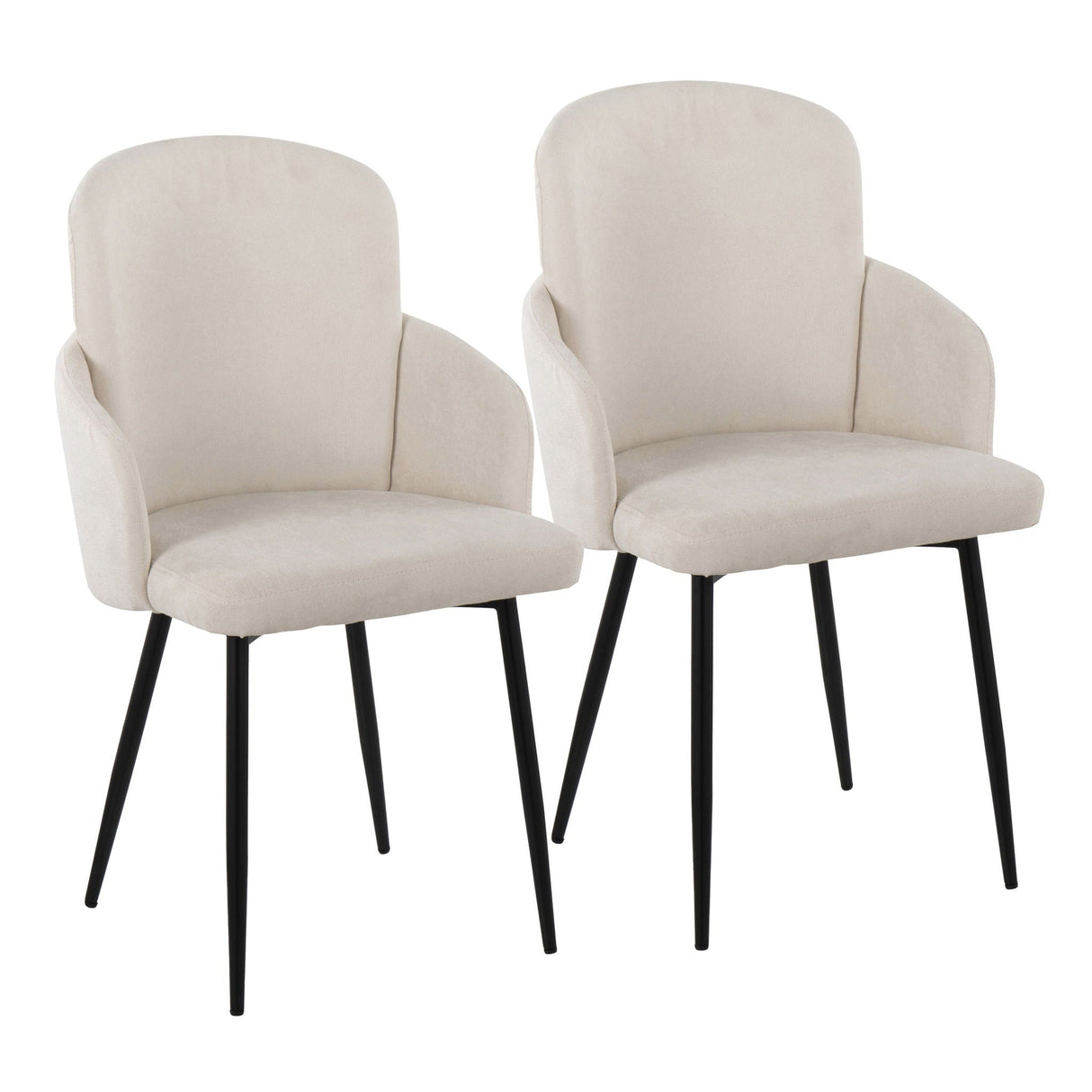 Dahlia - Contemporary Elegant Design Dining Chair (Set of 2) by Couch.com