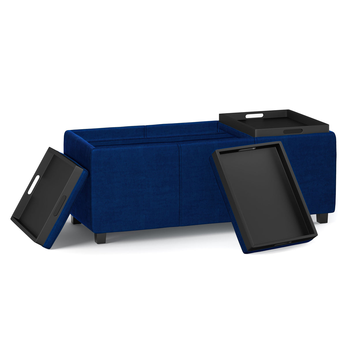Avalon - Upholstered Storage Ottoman by Couch.com