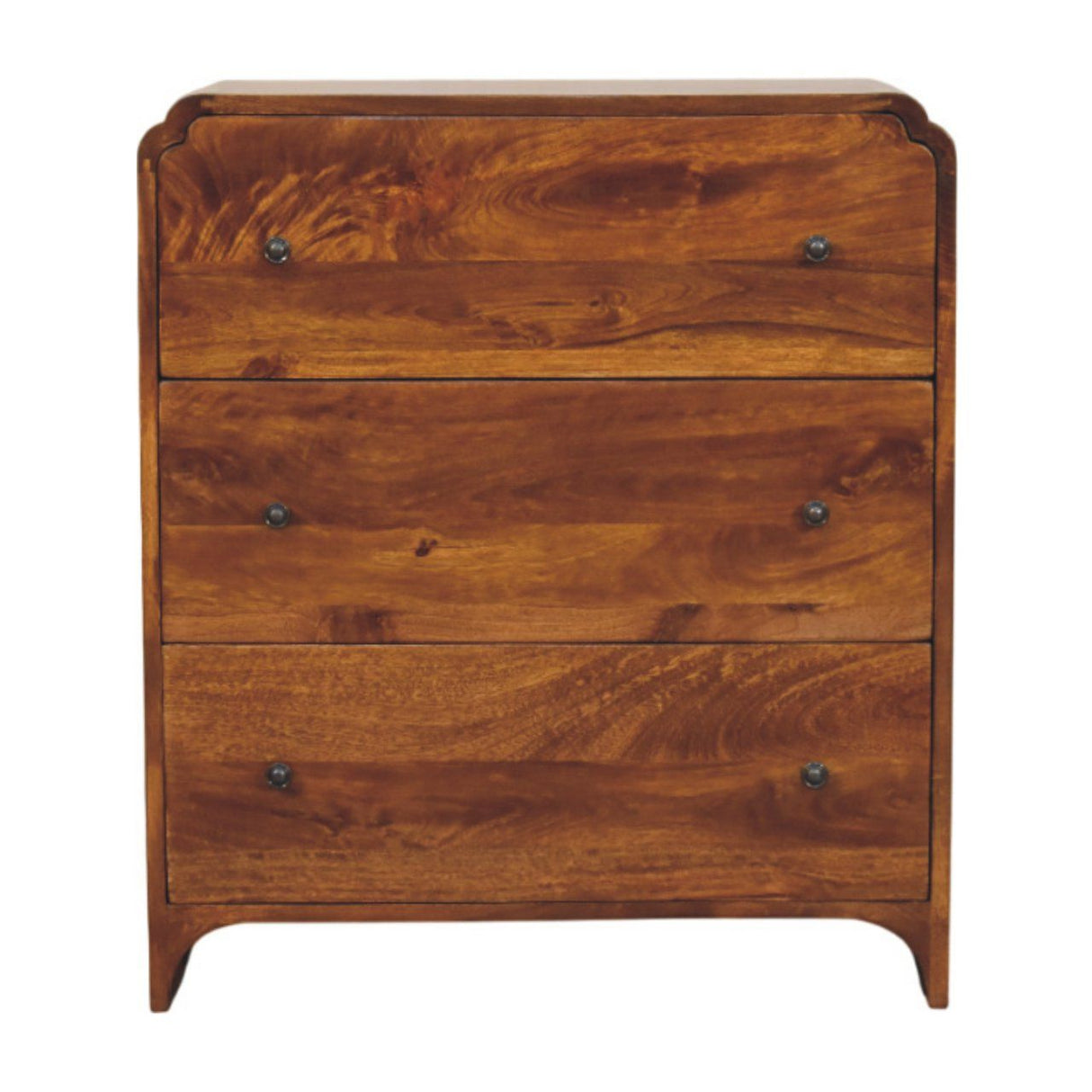 Newton - 3 Drawer Chest - Brown by Couch.com