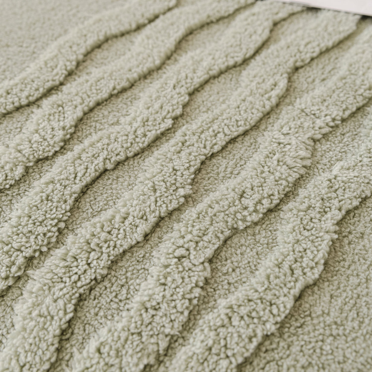 Modern 3D Water Ripple Sofa Cover, Non-Shedding Cream Style Furniture Protector Throw