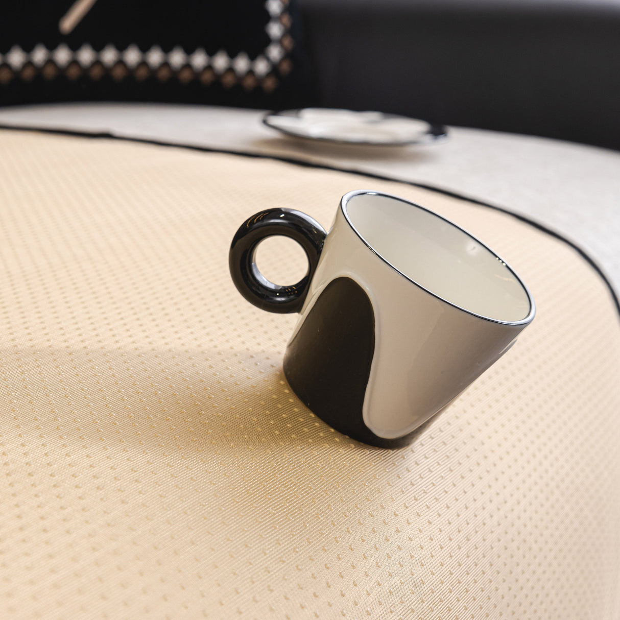 Chenille Couch Cover with Scalloped Edge, Non-Slip Modular Slipcover Sectional