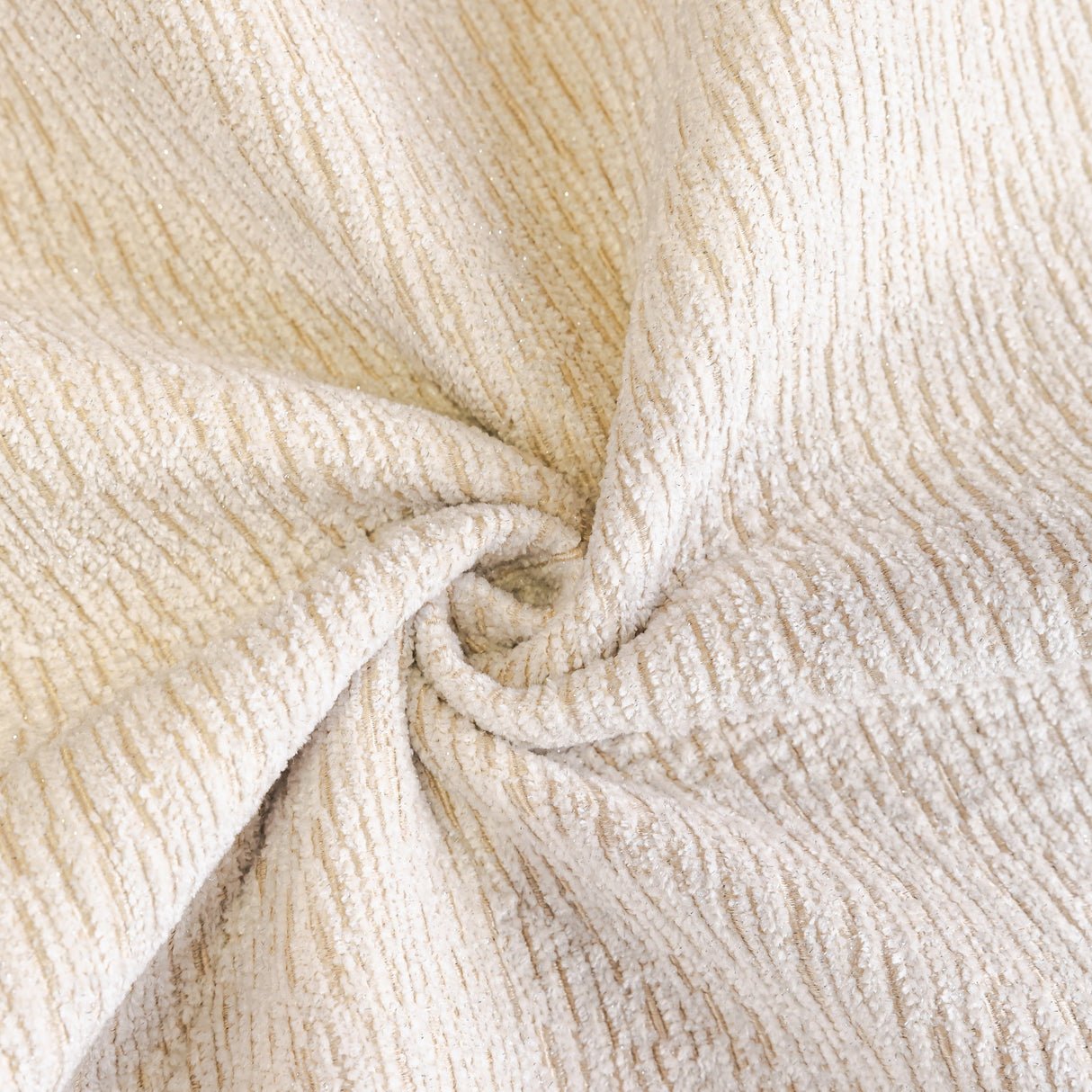 Chenille Couch Cover with Scalloped Edge, Non-Slip Modular Slipcover Sectional