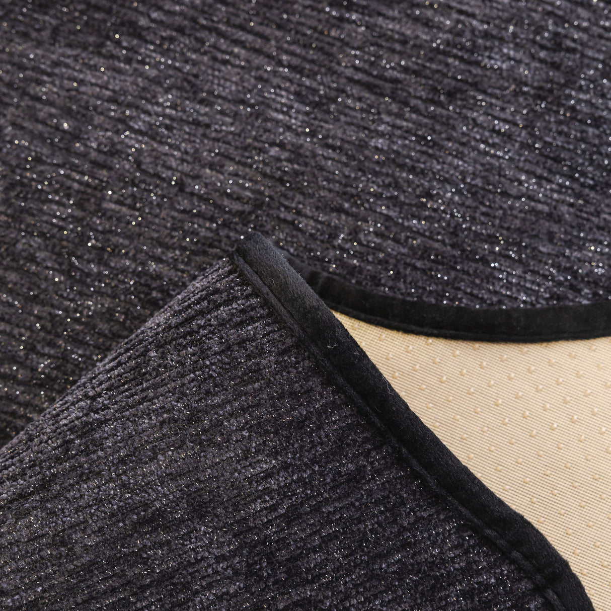 Chenille Couch Cover with Scalloped Edge, Non-Slip Modular Slipcover Sectional