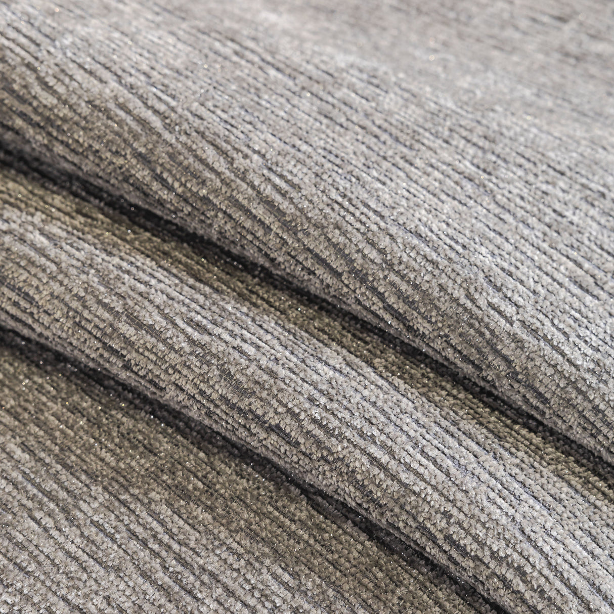 Chenille Couch Cover with Scalloped Edge, Non-Slip Modular Slipcover Sectional