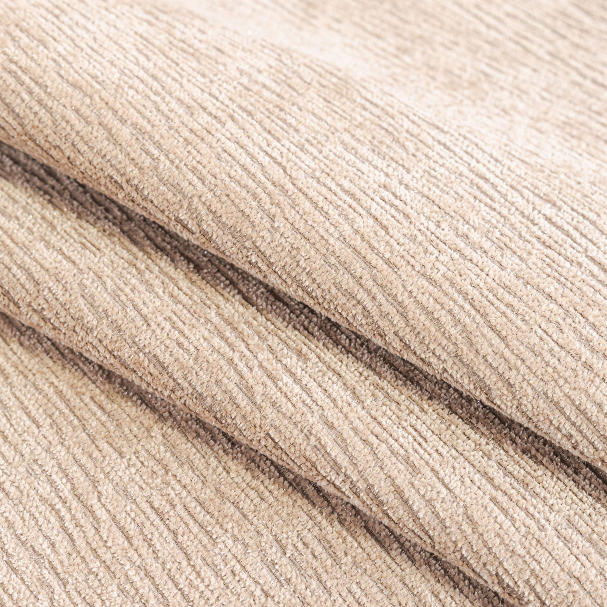 Chenille Couch Cover with Scalloped Edge, Non-Slip Modular Slipcover Sectional