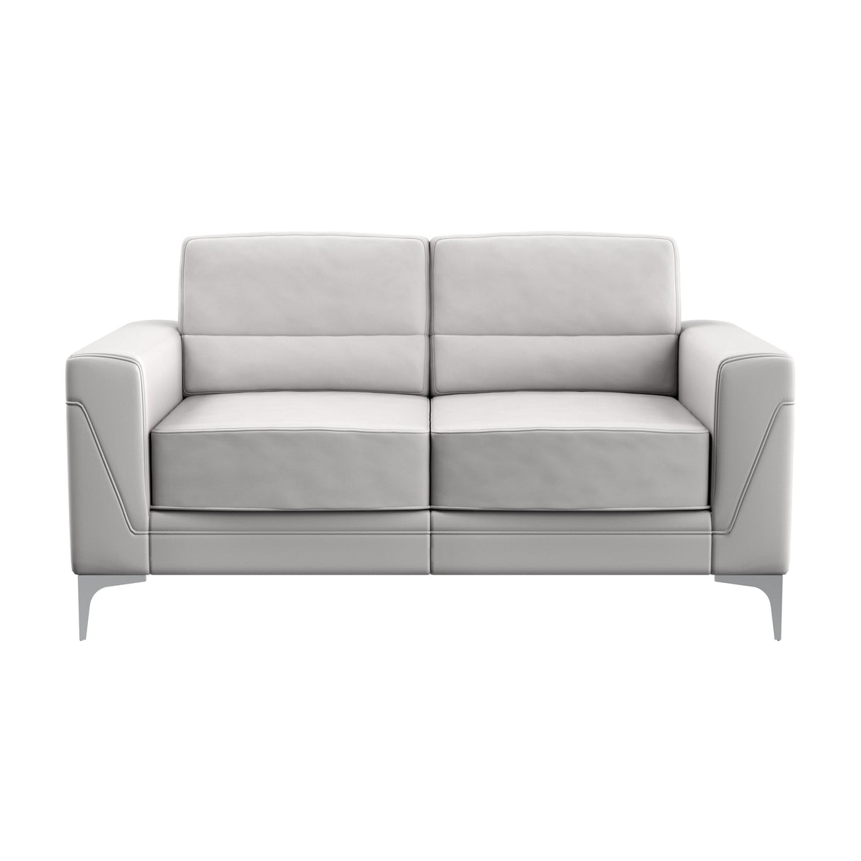 Creta - Loveseat - Light Gray by Couch.com