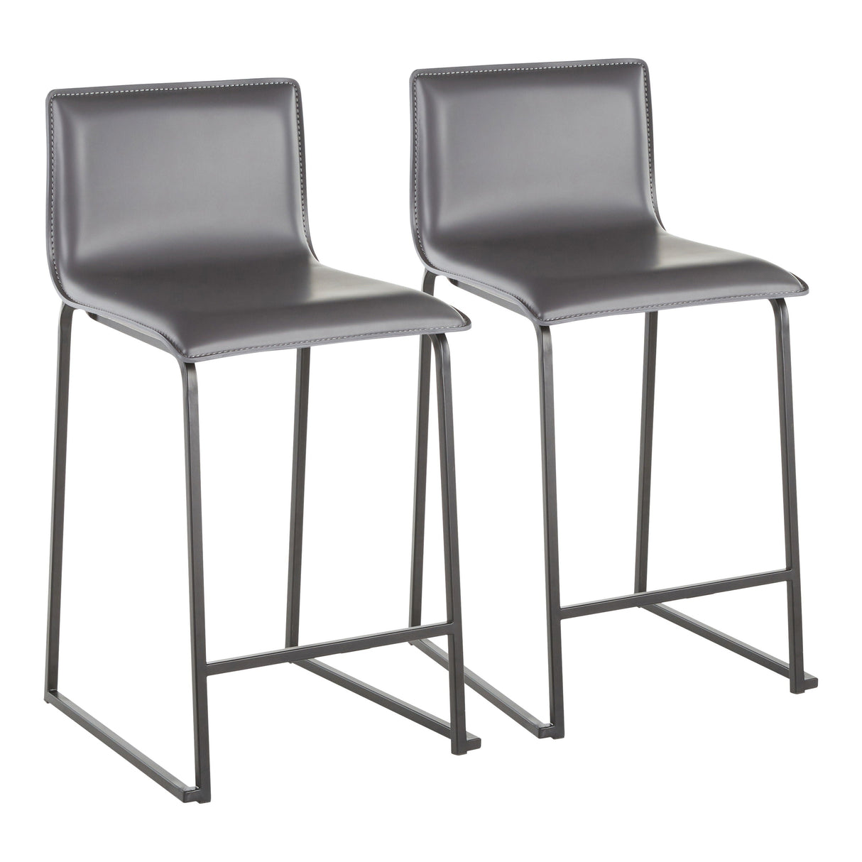 Mara - Upholstered Contemporary Counter Stool (Set of 2) by Couch.com