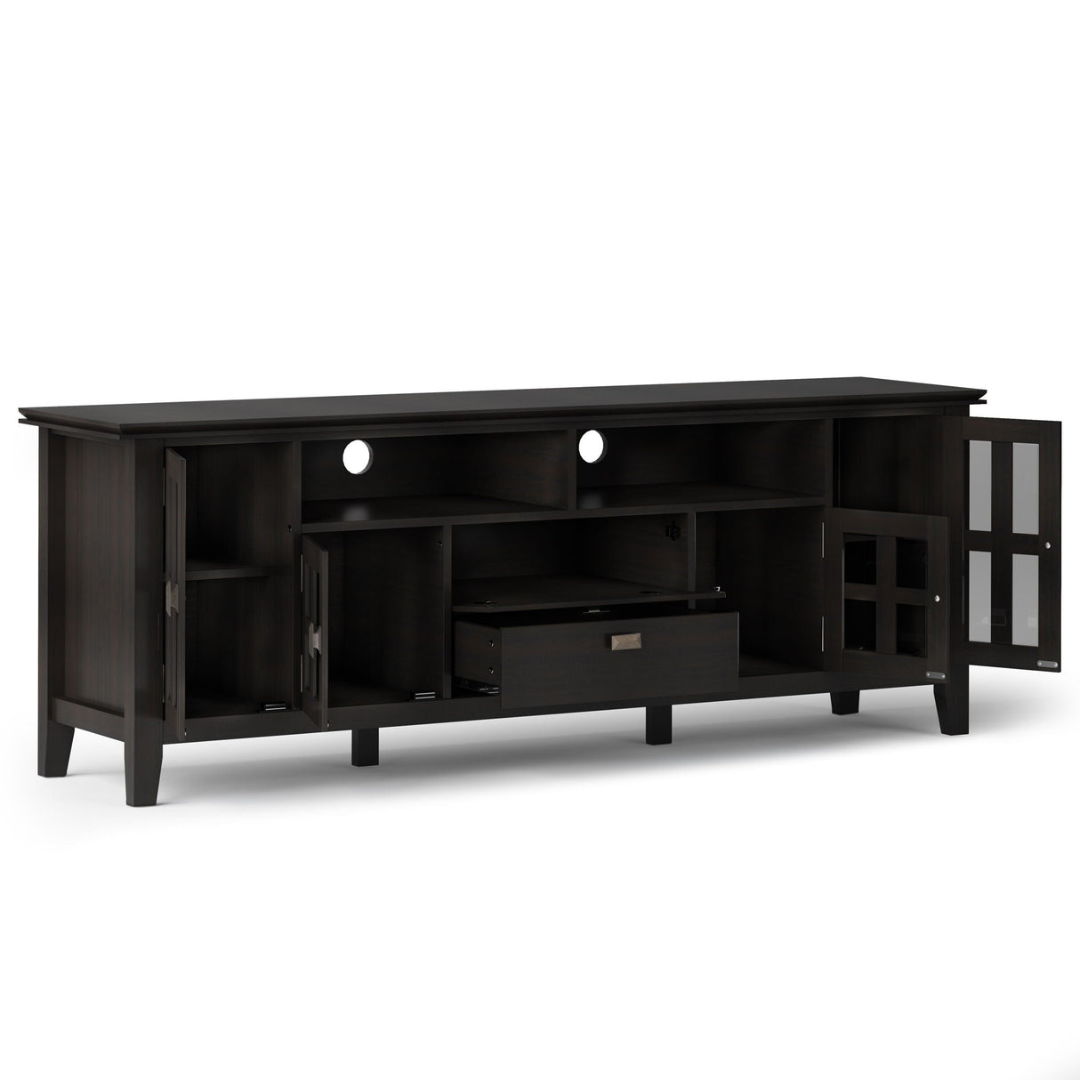 Artisan - TV Media Stand - Hickory Brown by Couch.com