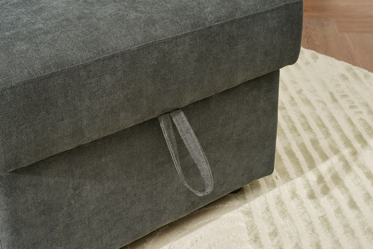 Sectional L Shaped Sofa Couch Bed With USB Port by Couch.com