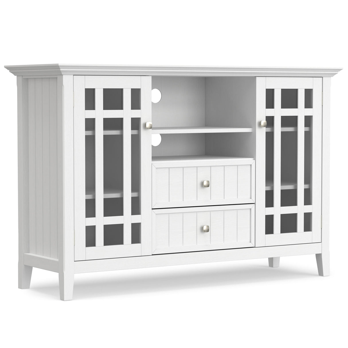 Bedford - Handcrafted Tall TV Media Stand by Couch.com