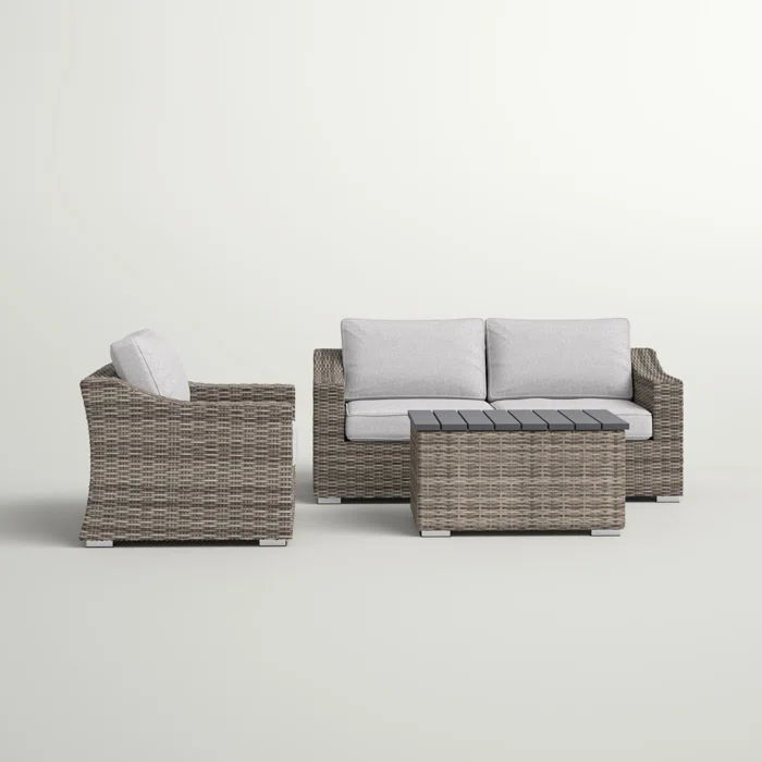 Stylish Sofa Seating Group With Cushions Perfect For Outdoor Gatherings by Couch.com