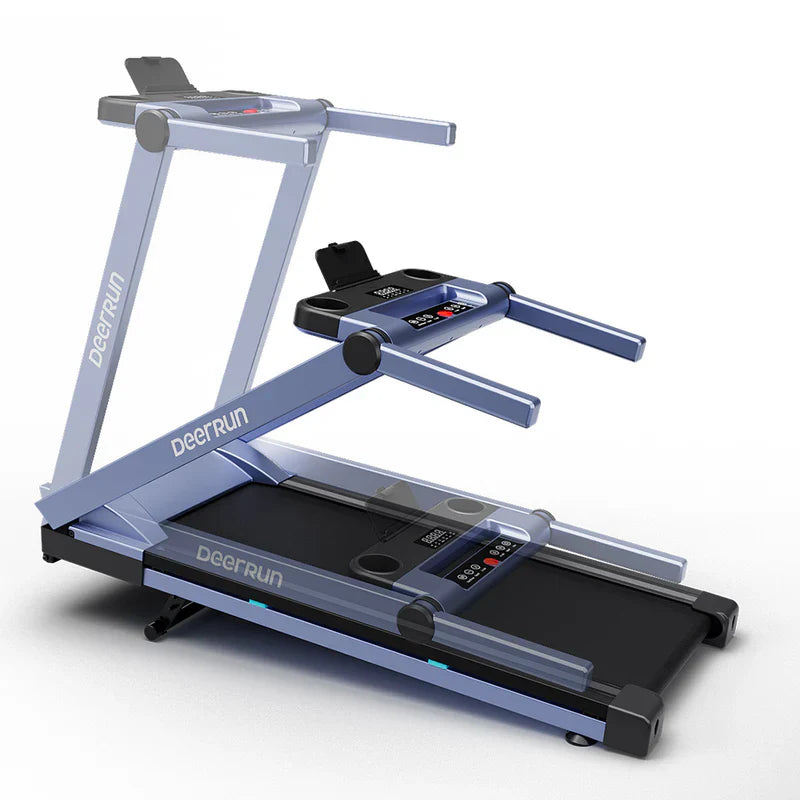 DeerRun A1 Pro Folding Smart 10 MPH Treadmill with 6% Incline