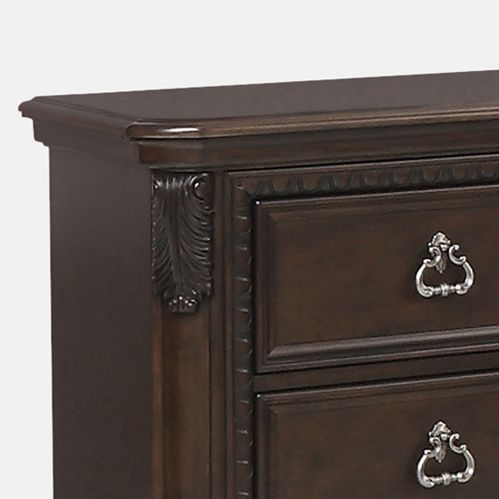 2 Drawer Nightstand - Mahogany by Couch.com