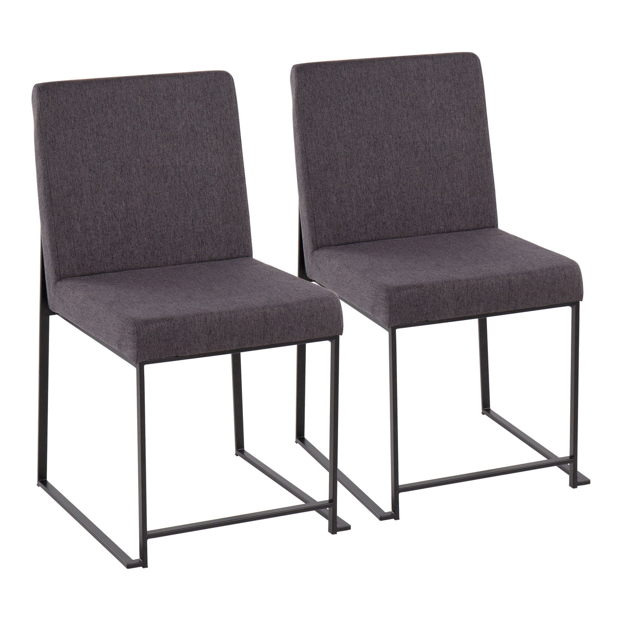 Fuji - Contemporary Modern Elegance With High Back Dining Chair (Set of 2) by Couch.com