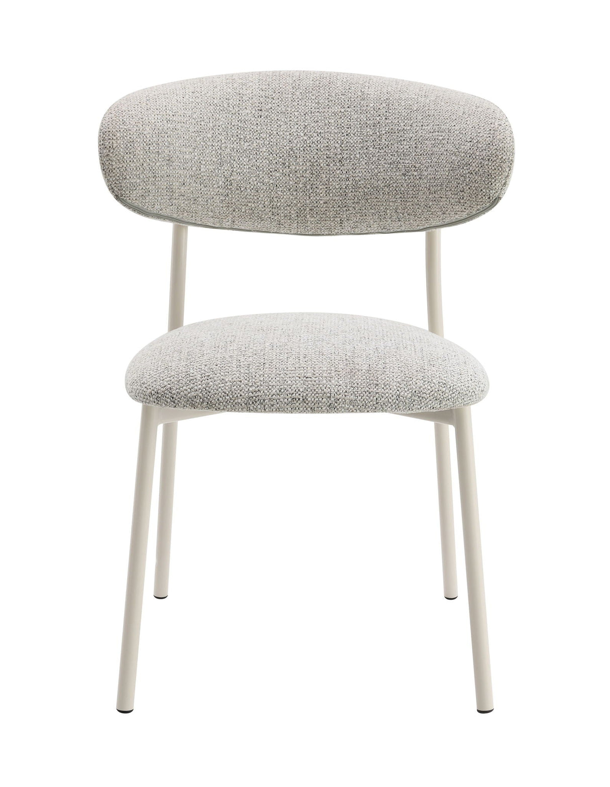 Kalam - Fabric Side Chair (Set of 2) - Light Gray by Couch.com