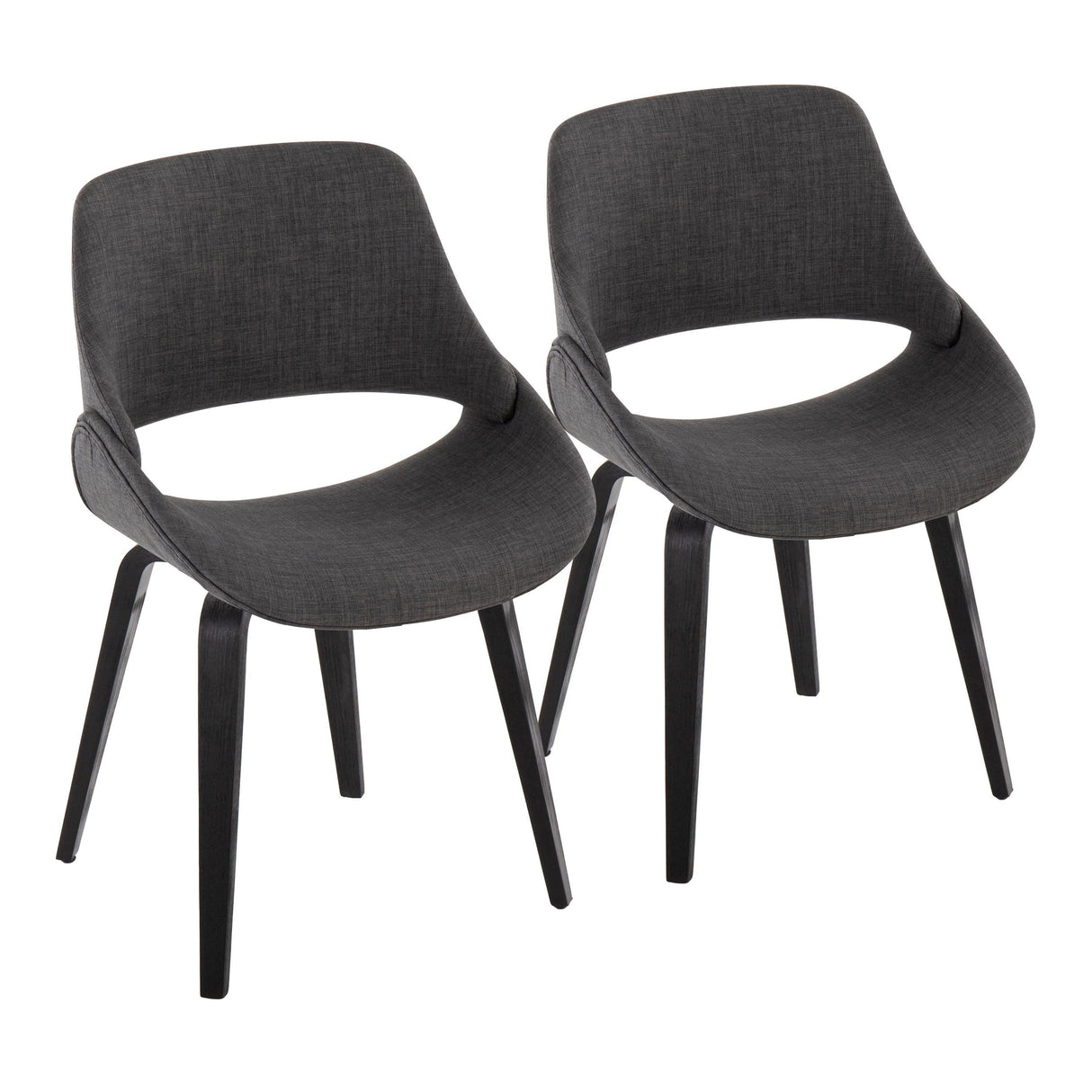 Fabrico - Mid Century Modern Comfortable Design Dining Chair (Set of 2) by Couch.com