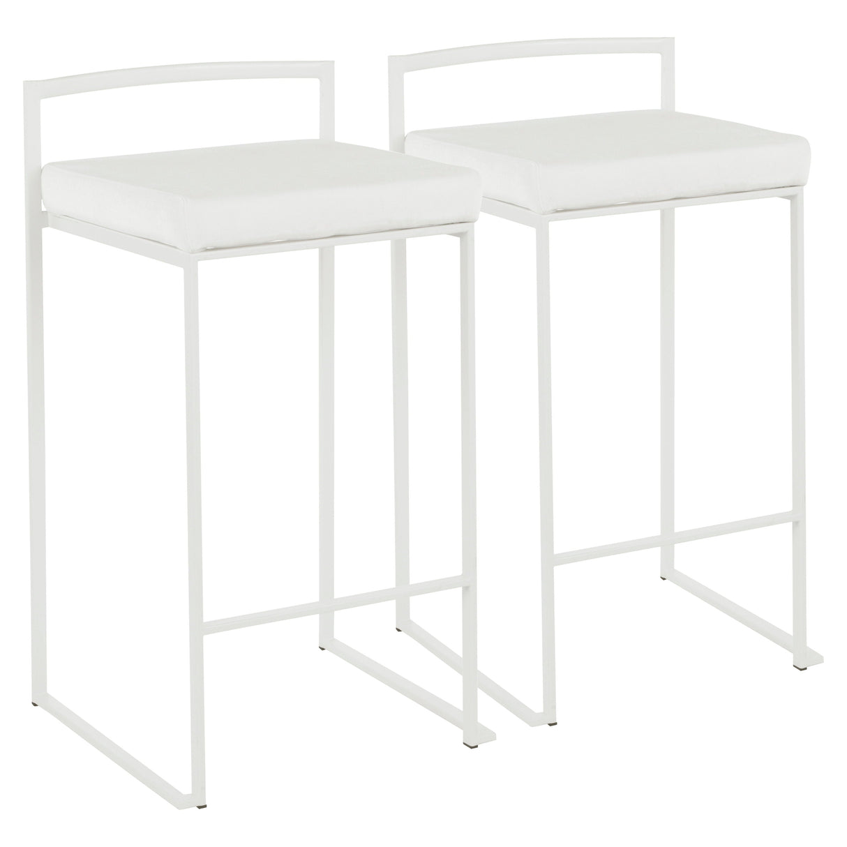 Fuji - Simple Elegance, Contemporary Stackable Counter Stool by Couch.com
