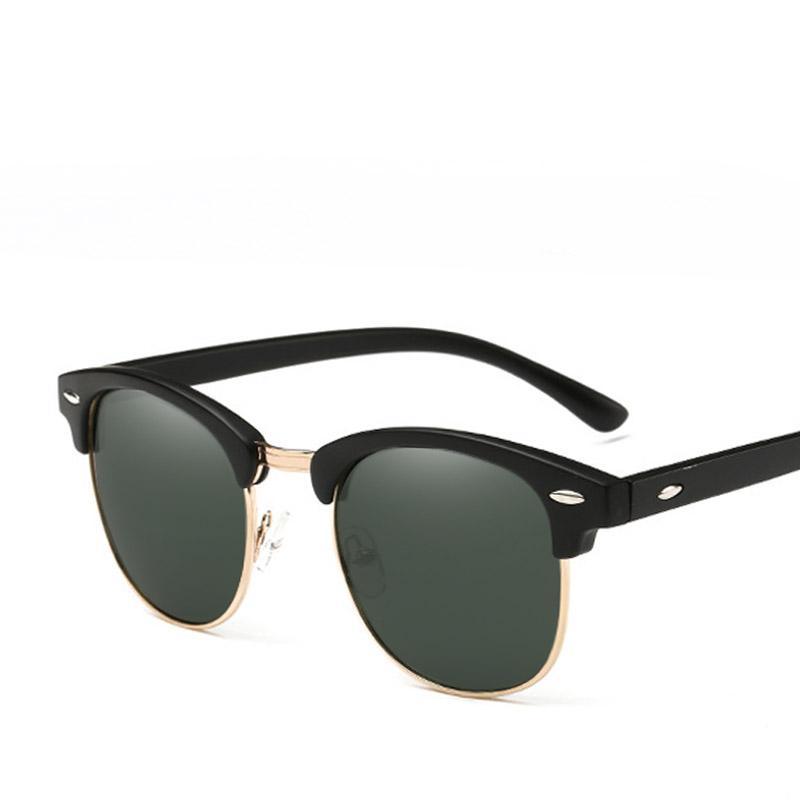 Polarized Retro Classic Metal Frame Famous Sunglasses For Men Woman and Lady Brand Designer Oculos masculino lentes de sol