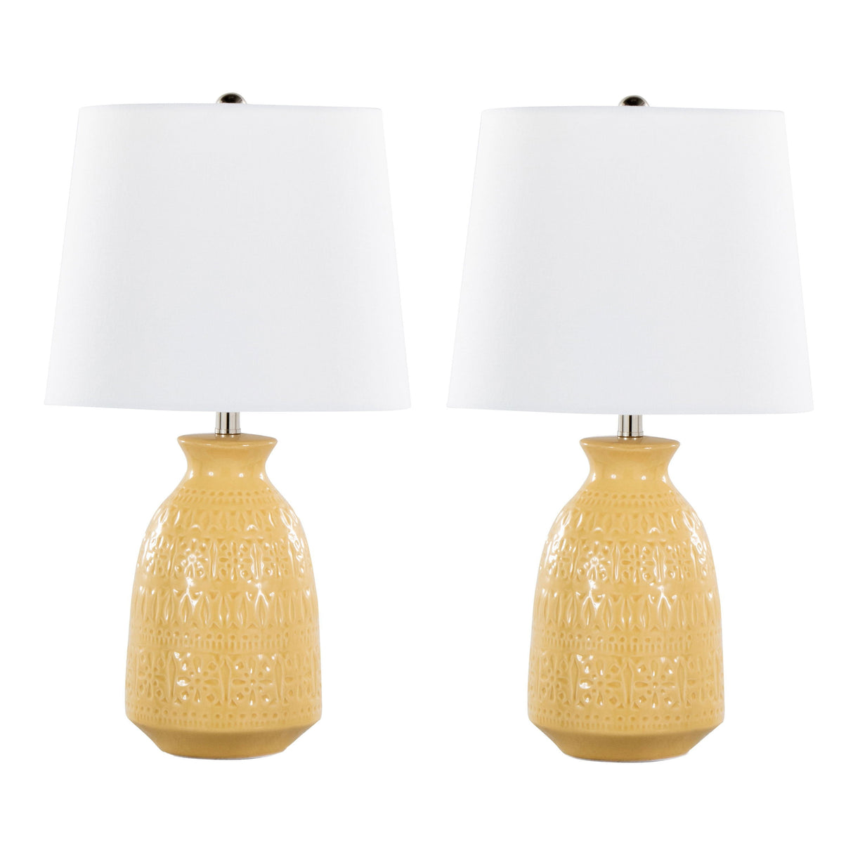 Claudia - Contemporary Lamp (Set of 2) by Couch.com