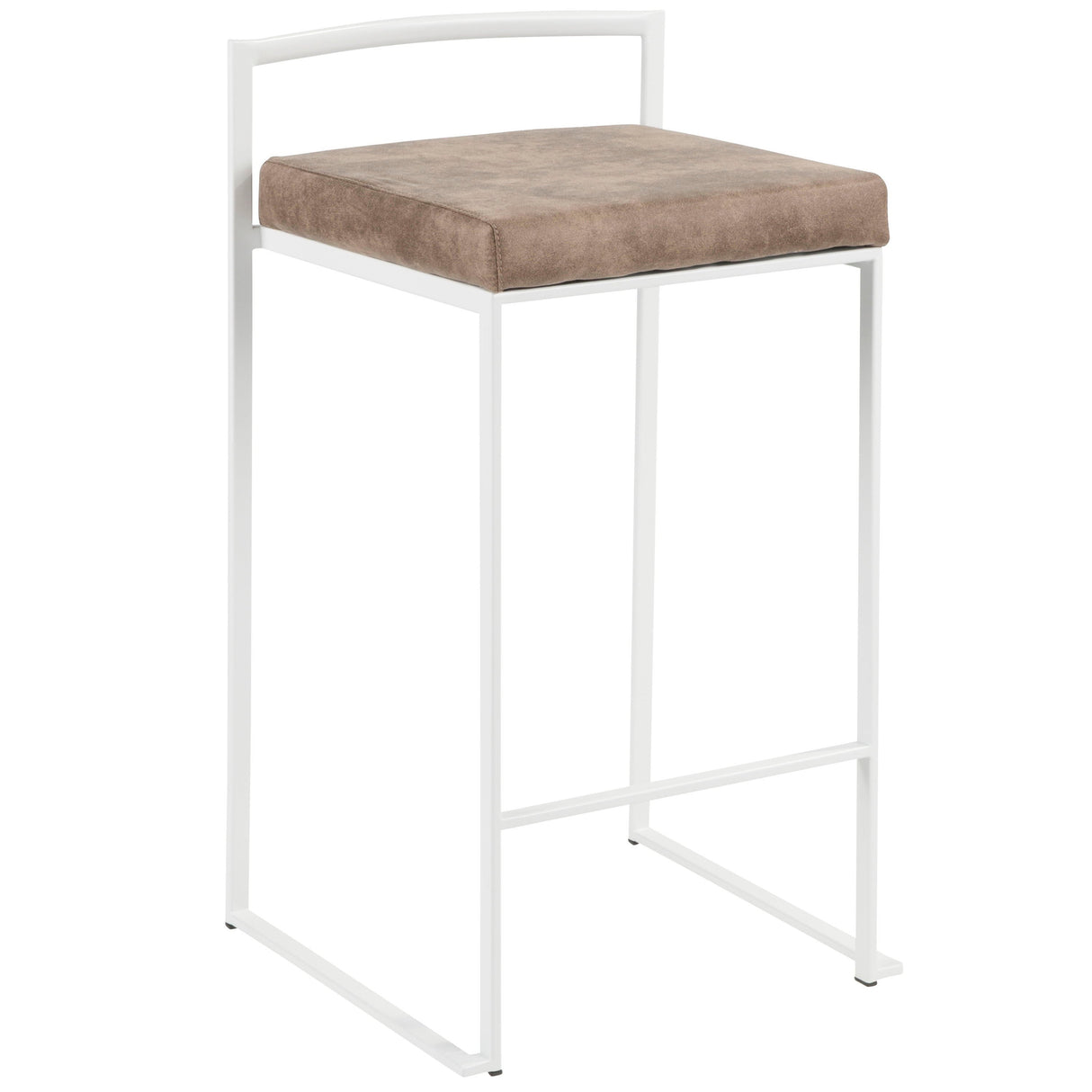 Fuji - Simple Elegance, Contemporary Stackable Counter Stool by Couch.com