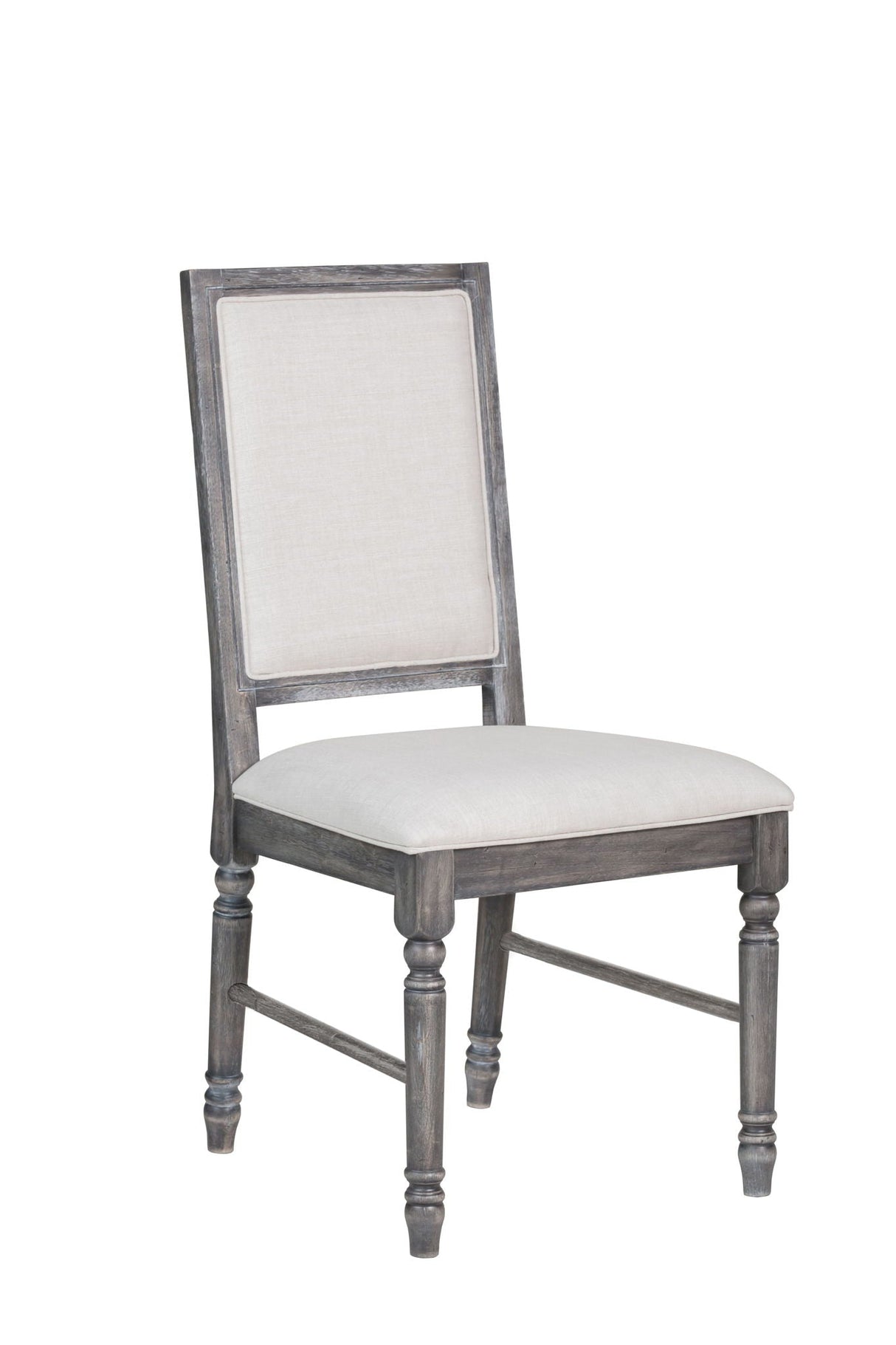 Leventis Weathered Side Chair - Cream / Gray