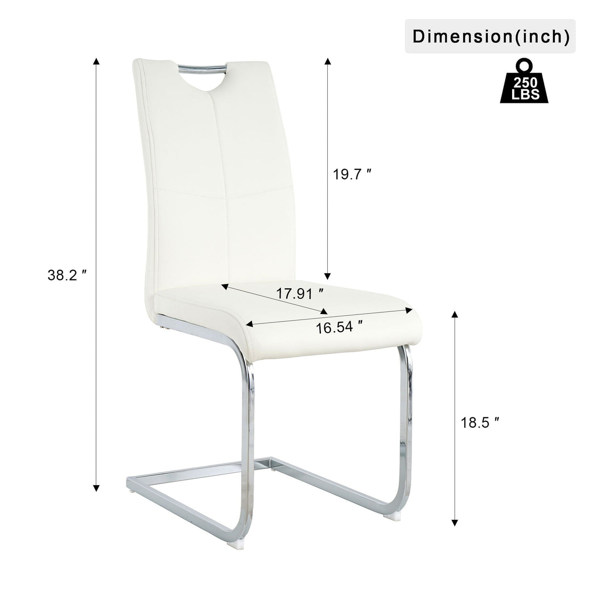 Modern Dining Chairs With Padded Seat And Metal Legs by Couch.com