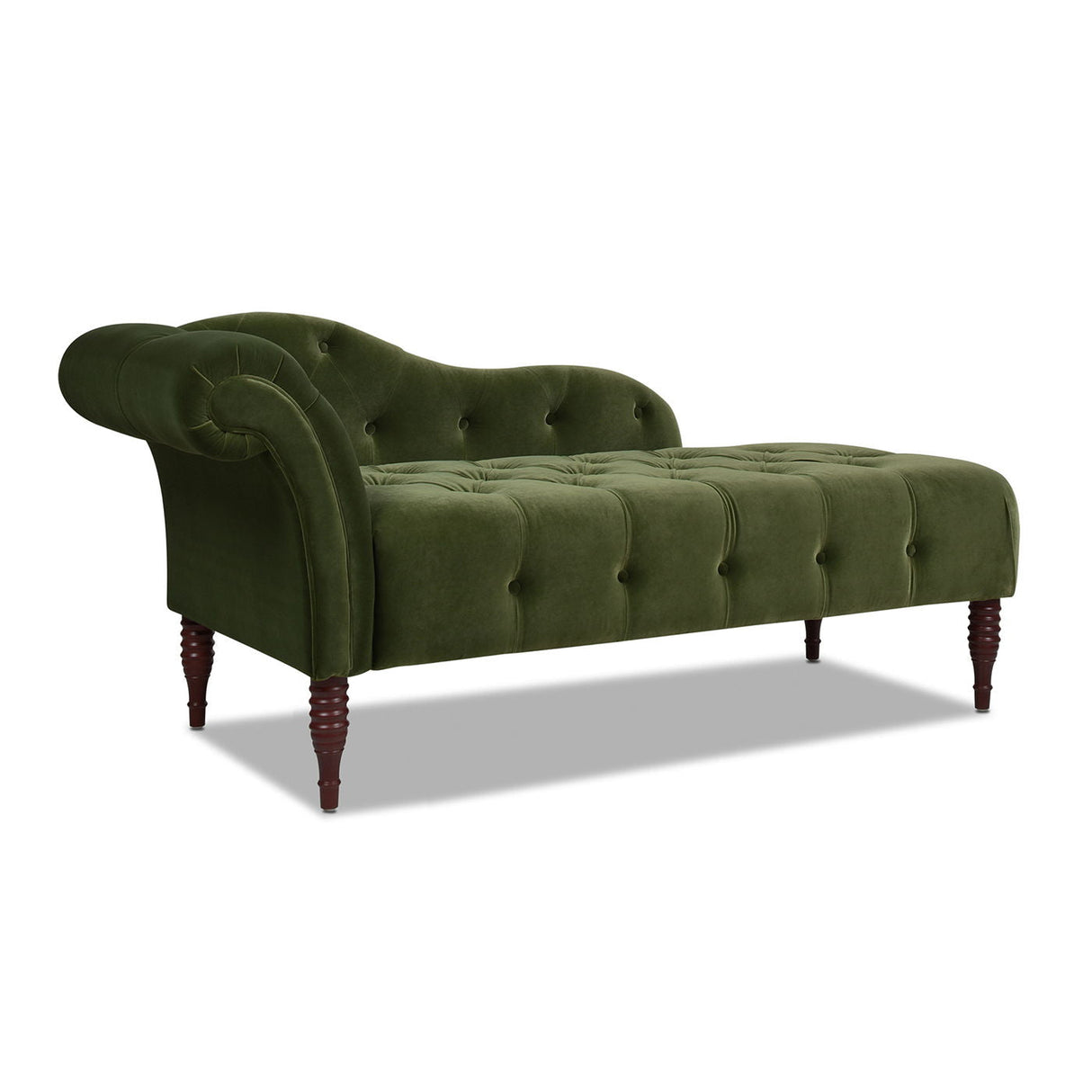 Samuel - Tufted Roll Arm Chaise Lounge by Couch.com