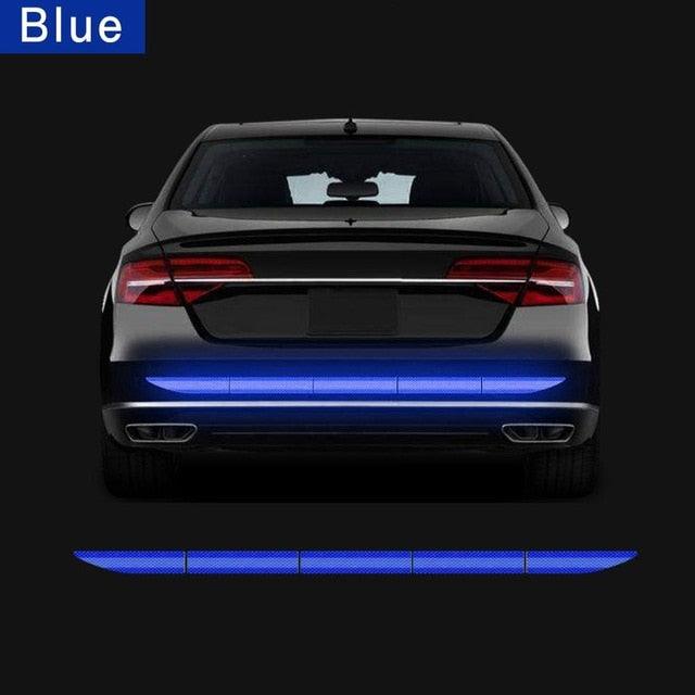 5pcs/set Car Reflectance Reflector Sticker Auto Strong Reflective Stickers Car Body Trunk Exterior Auto Accessories Reflective Tape Reflex Reflective Stickers Car Trunk Reflective Stickers Night Visibility Reflective Decal Waterproof Exterior Warning