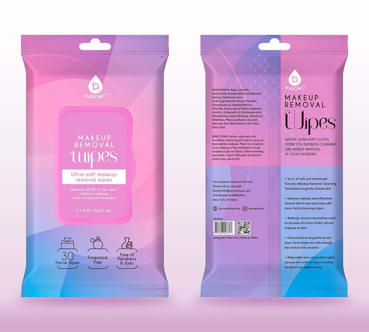 Makeup Removal Wipes 12 Pack (720 Wipes Total) β Ultra-Soft Facial Cleansing Towelettes Dissolve All Traces of Dirt, Oil & Makeup β Gentle Enough for Contact Lens Wearers, Safe for Eye