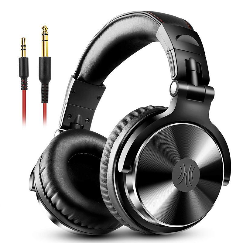 Proffesional Studio Luxury STEVVEX Headphones Hifi Studio DJ Headphone Wired Monitor Music Gaming Headset Earphone For Phone Computer PC With Mic