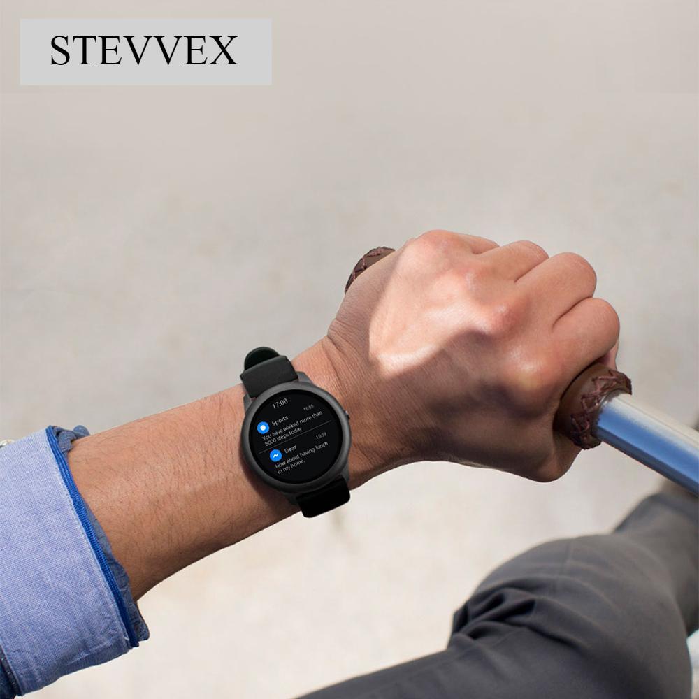 STEVVEX Solar Smart Watch Sport Metal Heart Rate Sleep Monitor IP 68 Waterproof iOS Android Global Version