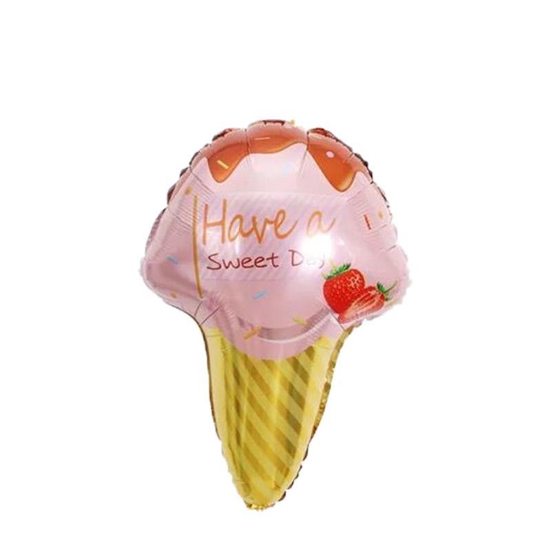 Big Heart Luxury Decorations Ballons and Donuts Lip Stick Ice Cream and Rainbow Style Balloons For Kids Baby and Birthday Decorations Inflatable Helium