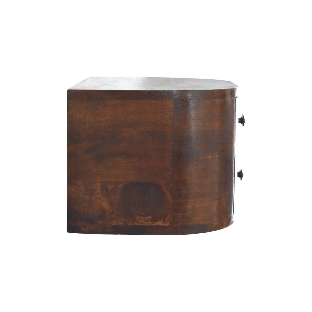 Lunar - Artisan Furniture 2 Drawer Floating Nightstand - Chestnut by Couch.com