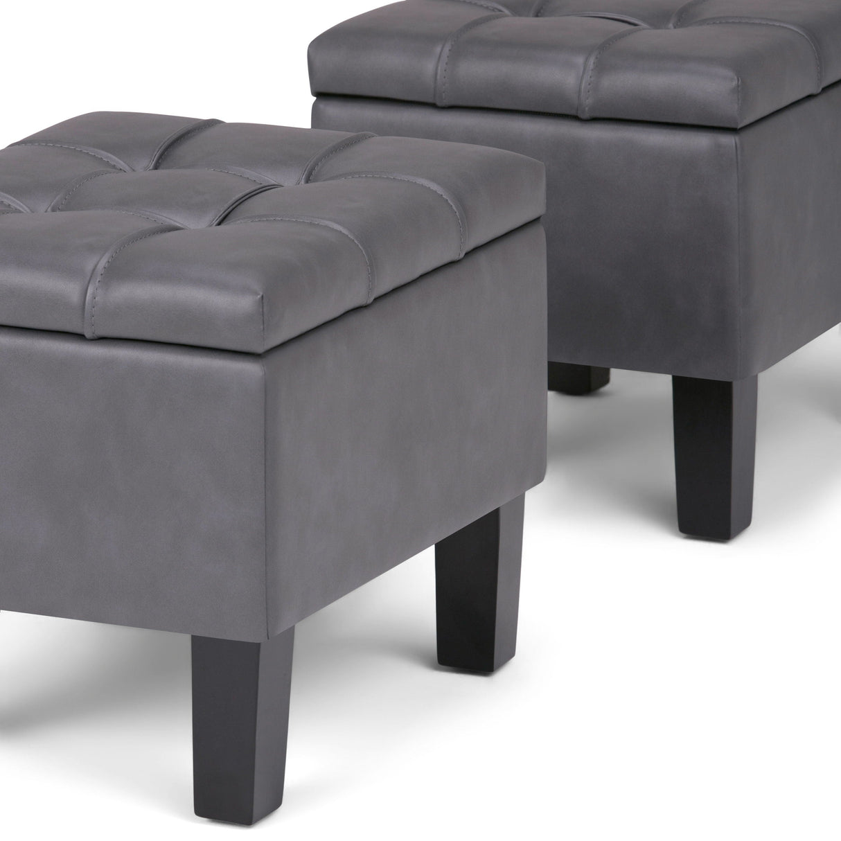 Dover - 3 Piece Storage Ottoman Contemporary Design by Couch.com