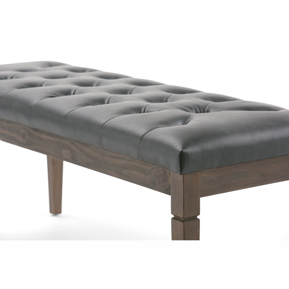 Waverly - Upholstered Tufted Ottoman Bench by Couch.com