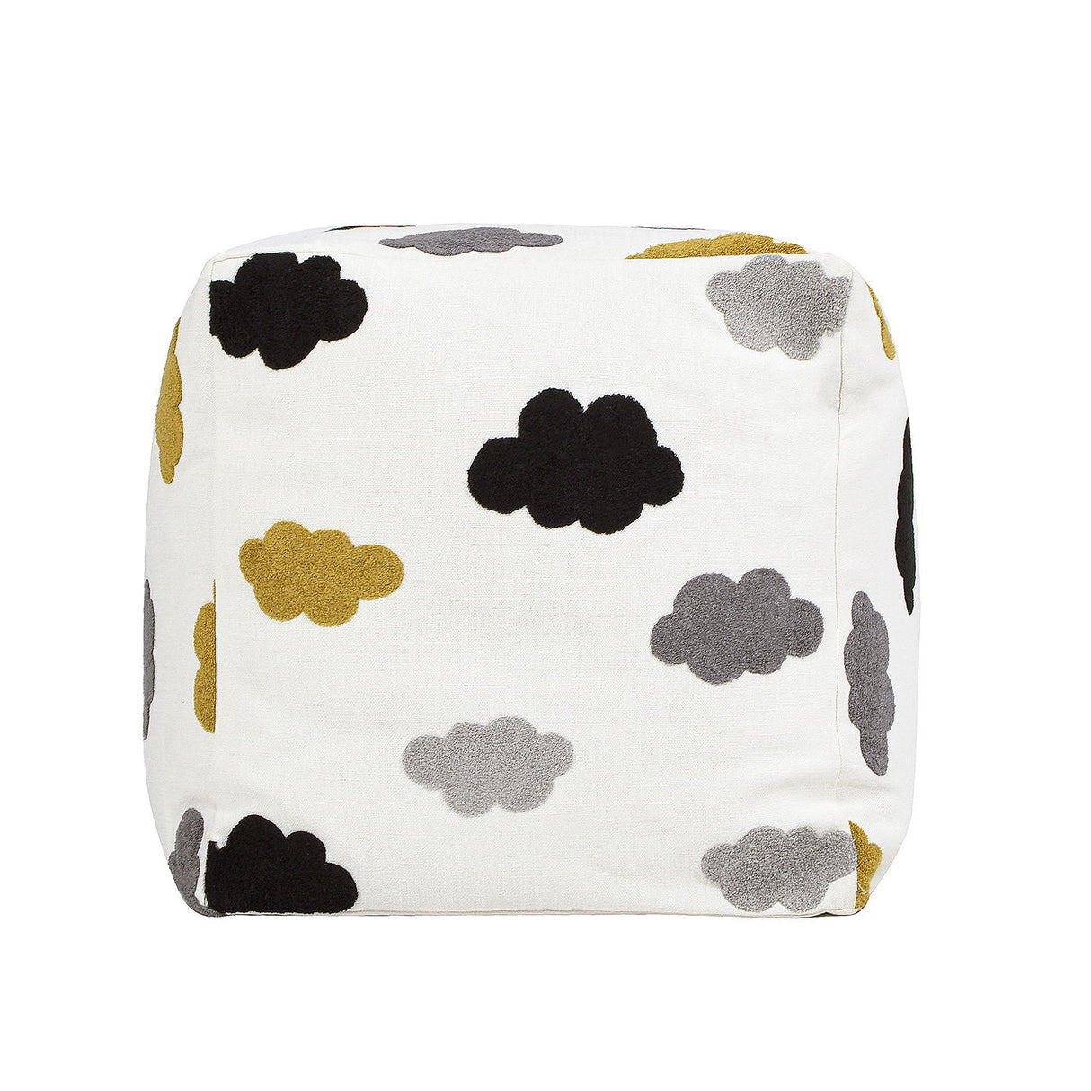 Pouf Luxury Oversized Bean Bag Cube Ottoman by Couch.com