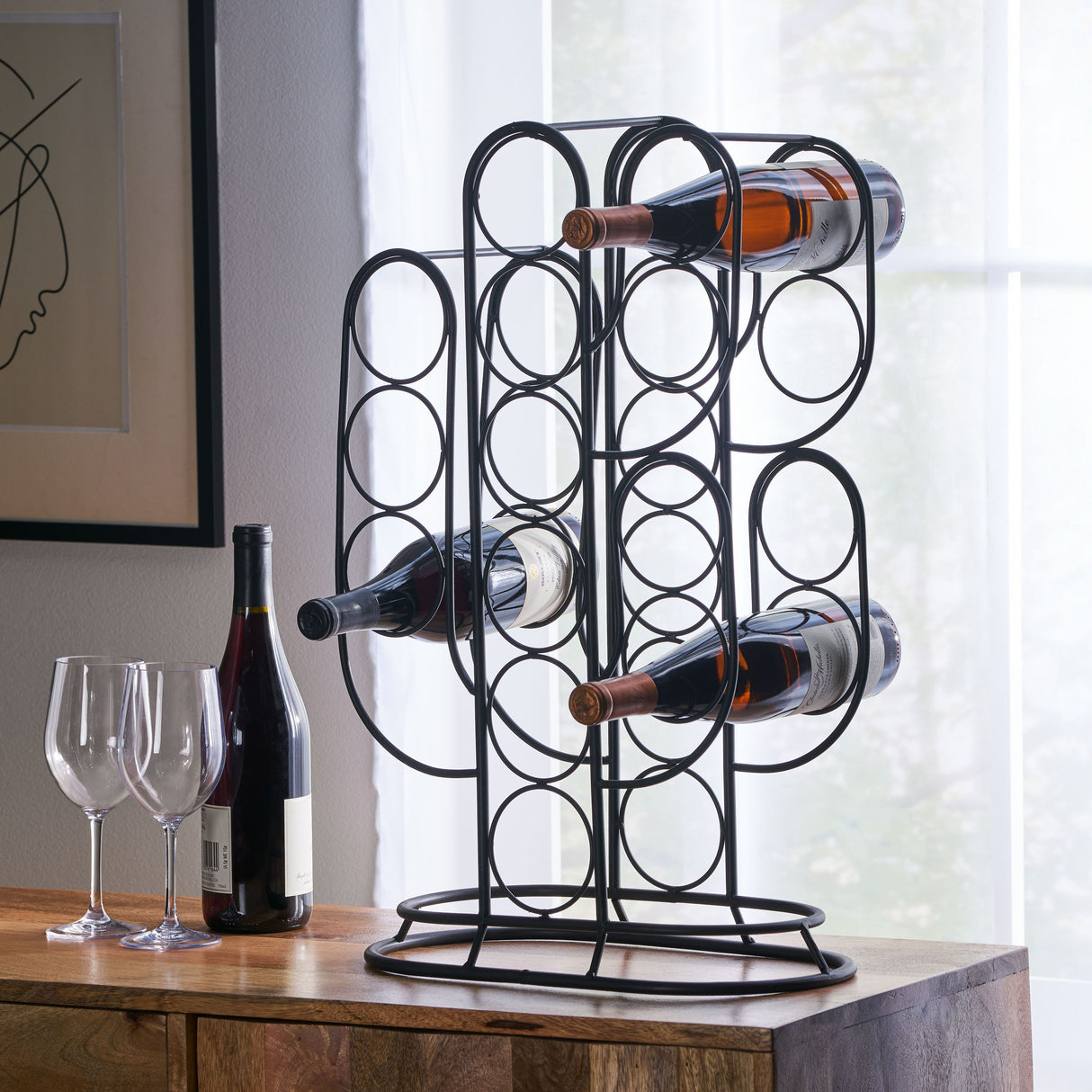 Wine Rack - Black by Couch.com