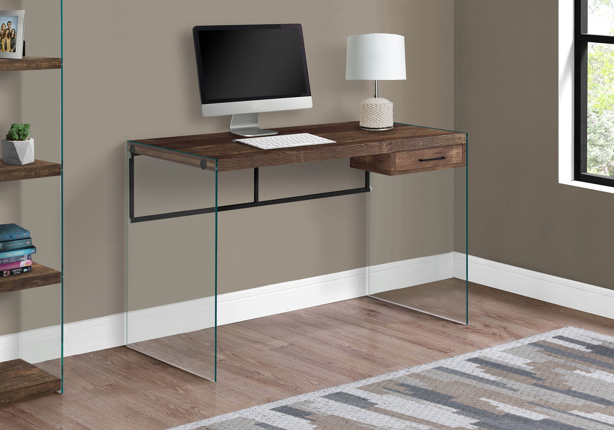Contemporary Design Computer Desk For Home Office, Storage Drawers by Couch.com
