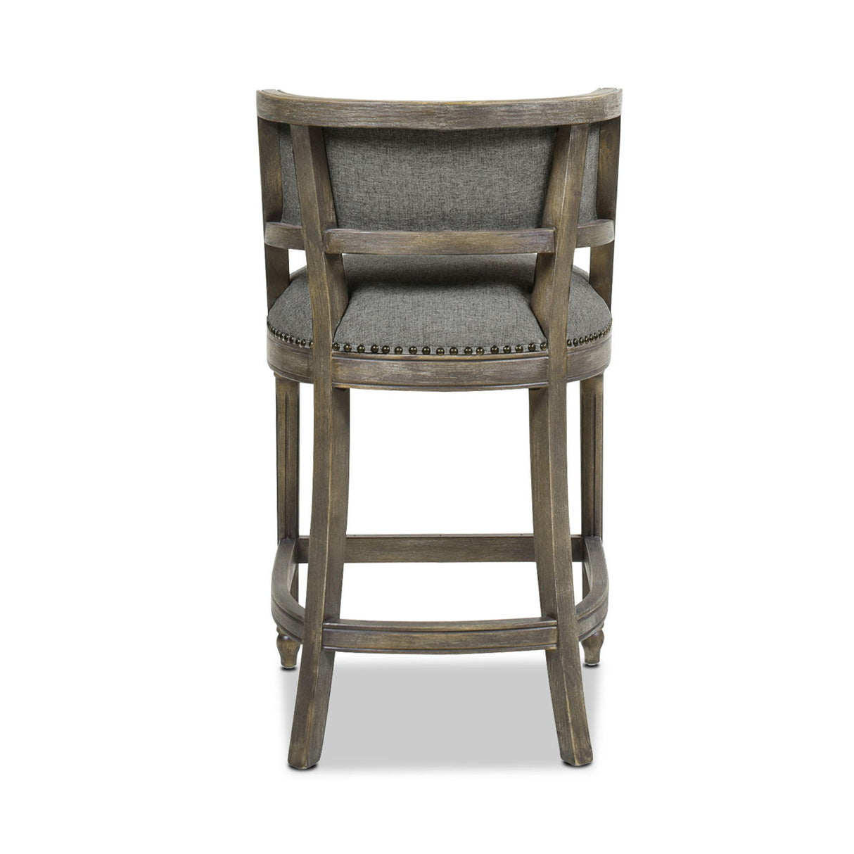 Paris - Farmhouse Counter Height Bar Stool With Backrest by Couch.com