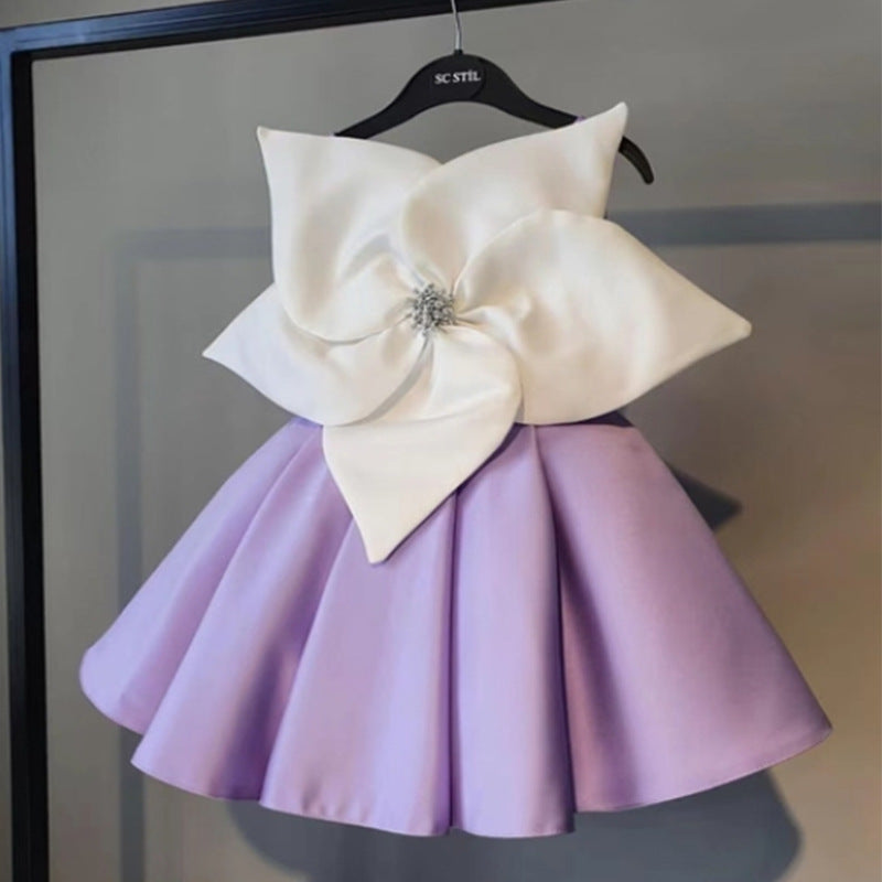 Children's Princess Dress Flower Summer