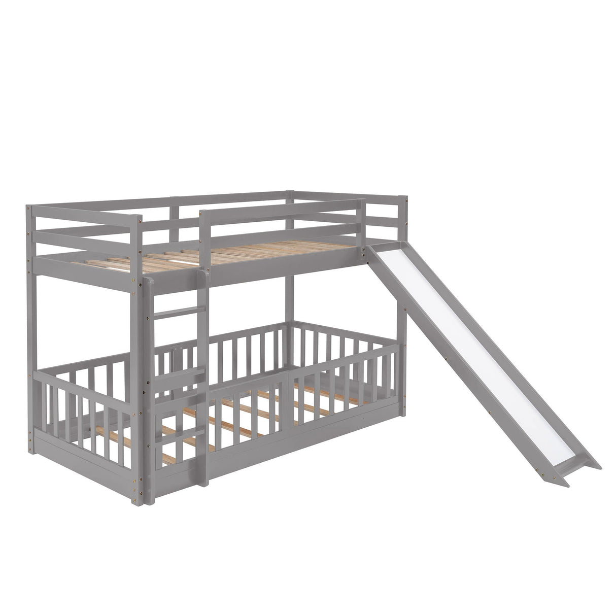 Functional Bunk Bed & Convertible Ladder And Slide by Couch.com