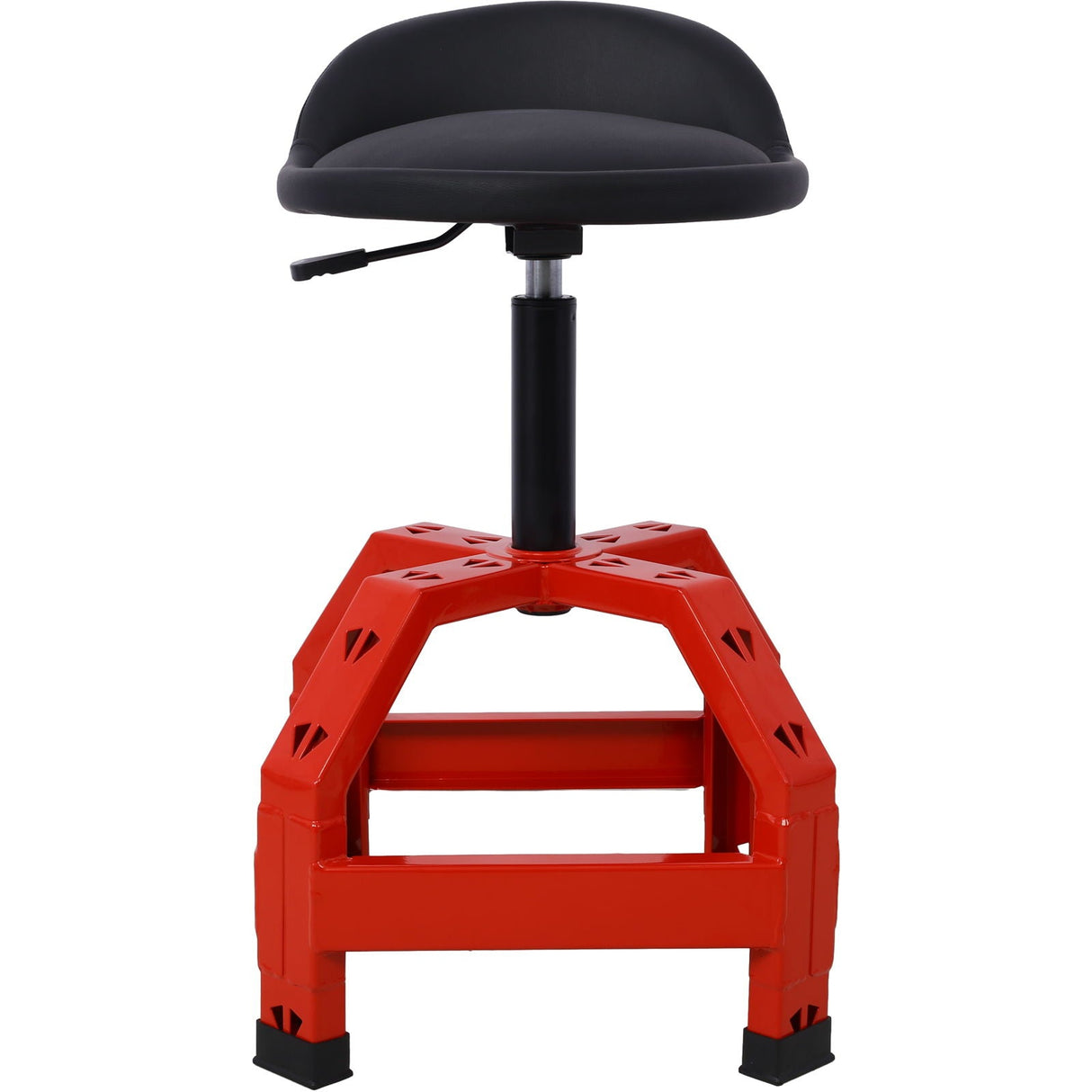 Pneumatic 360 Degree Swivel Stool, Mechanics Rolling Creeper Seat, Heavy Duty Mechanics Stool by Couch.com