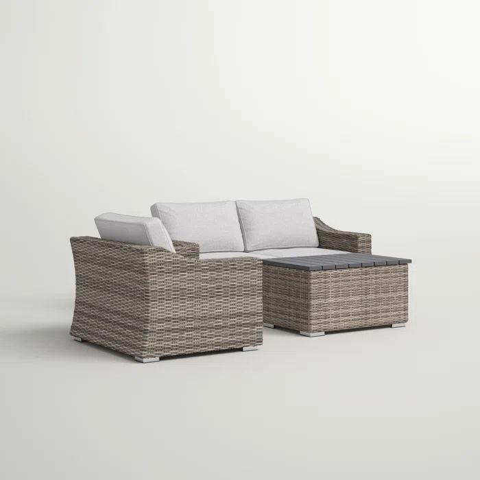Stylish Sofa Seating Group With Cushions Perfect For Outdoor Gatherings by Couch.com