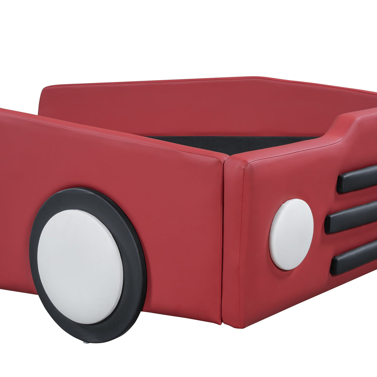 High Quality Race Car Shaped Platform Bed & Wheels by Couch.com