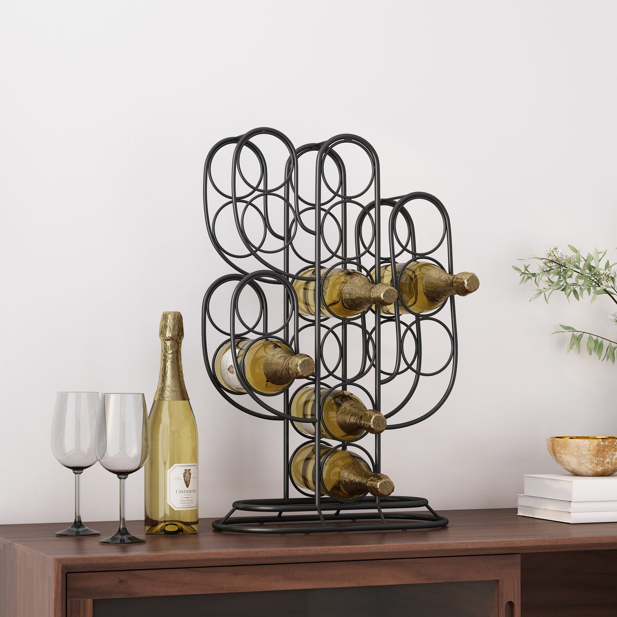 Wine Rack - Black by Couch.com