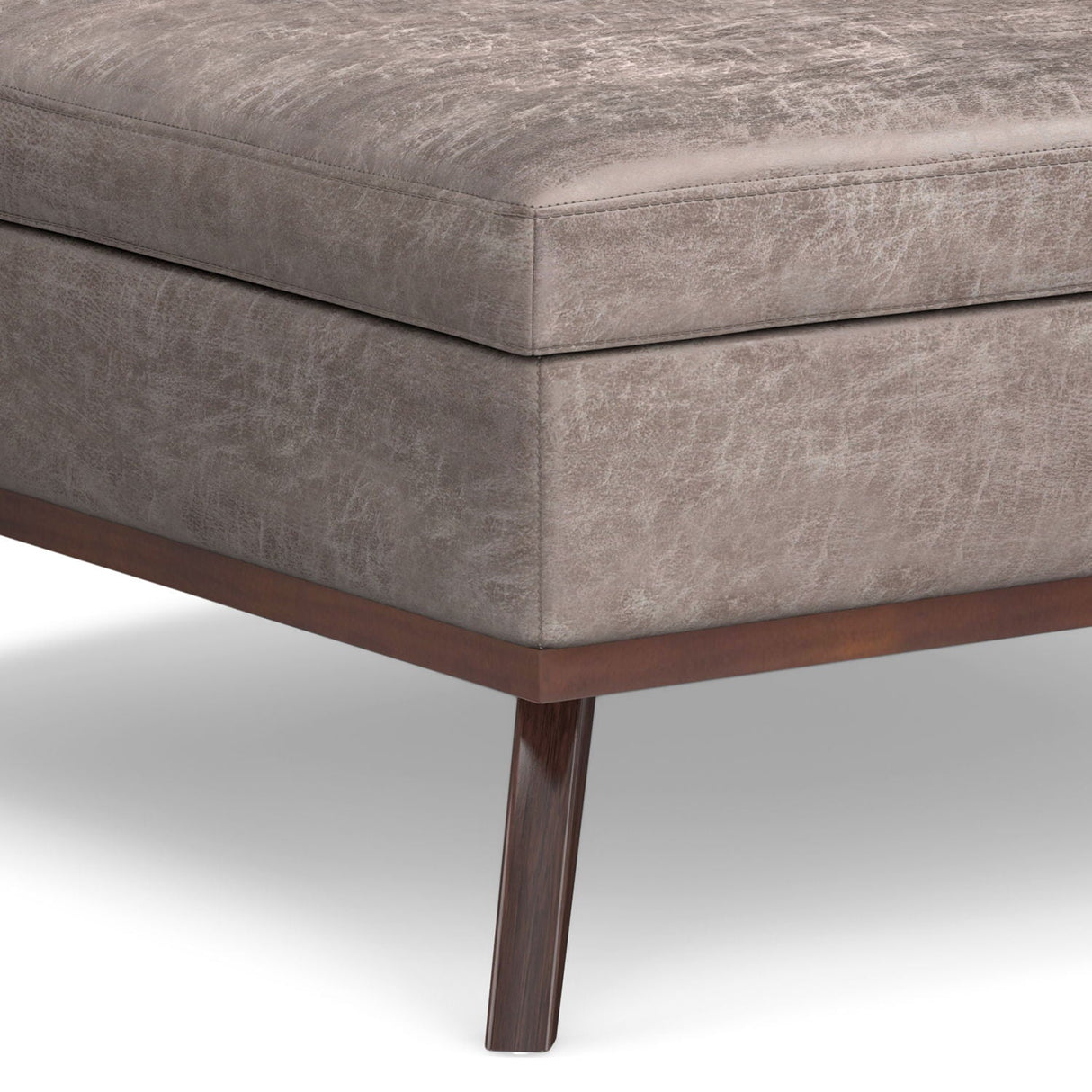 Owen - Multifunctional Square Coffee Table Storage Ottoman by Couch.com