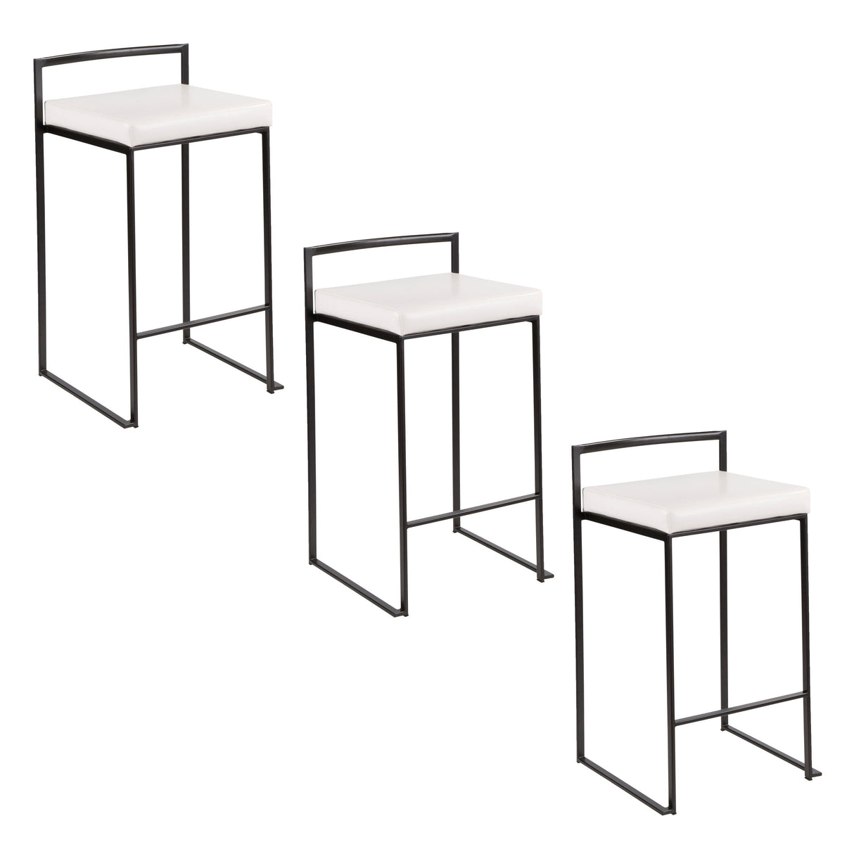 Fuji - Contemporary Style Stackable Counter Stool by Couch.com