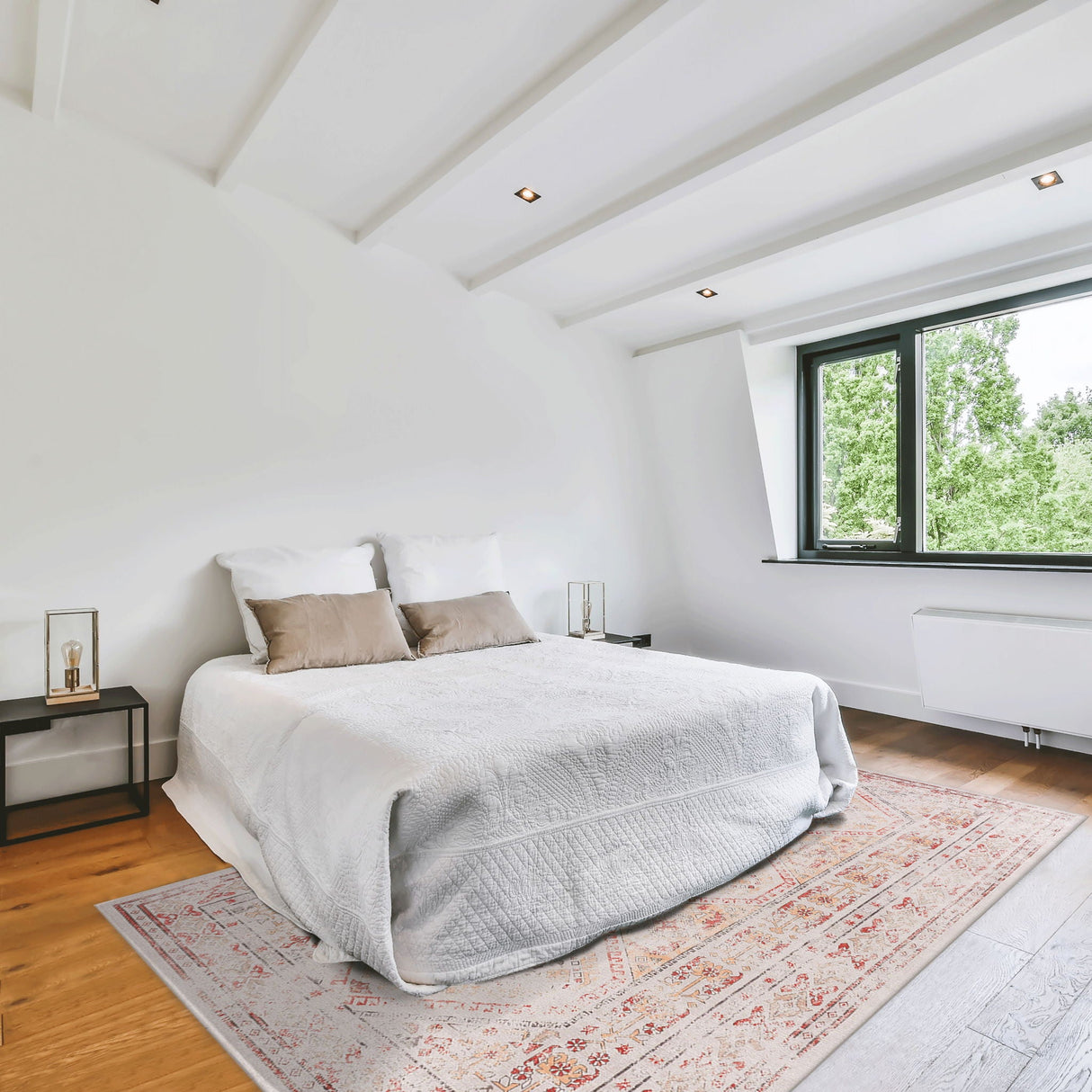 Maval - Trendy Washable Area Rug by Couch.com