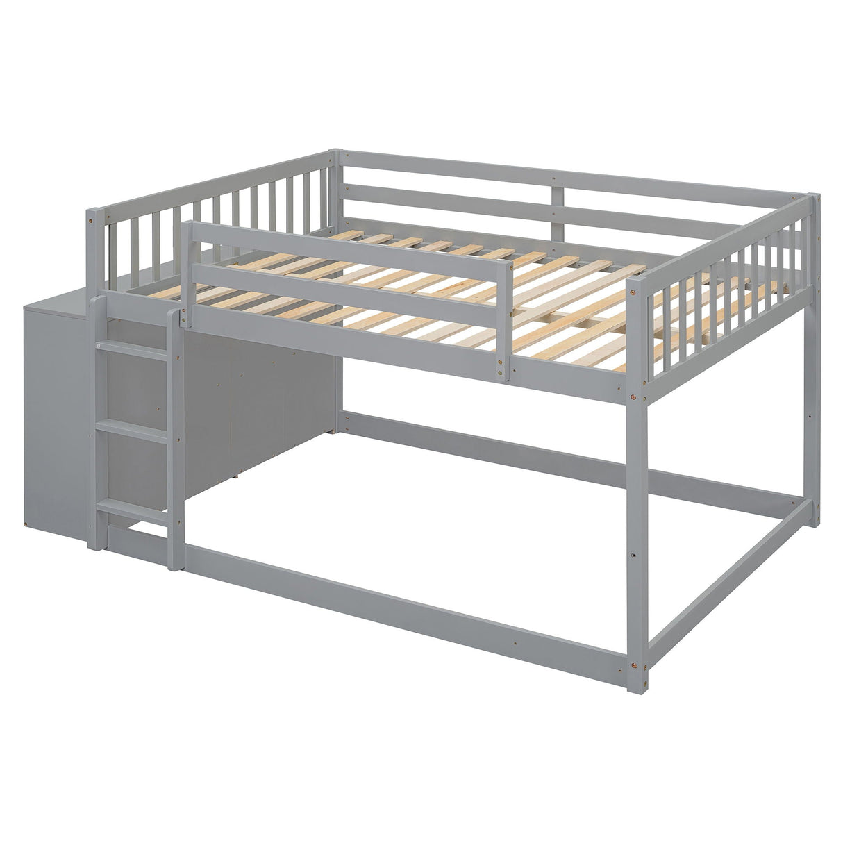 Bunk Bed With 4 Drawers And 3 Shelves by Couch.com