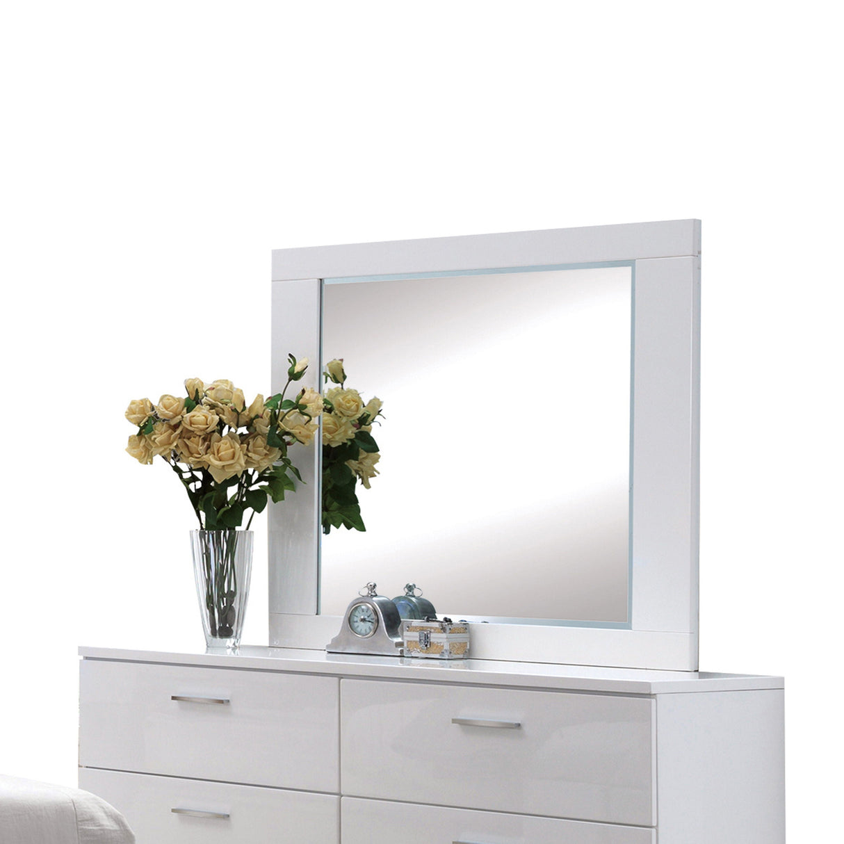 Lorimar - Mirror - White by Couch.com